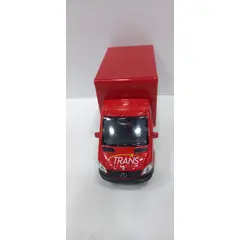 WELLY - CAMIÓN SPRINTER CARGO ROJA A ESCALA 1:40