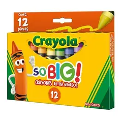 POINTER - Crayones Crayola Extra Jumbo So Big, 12 Piezas