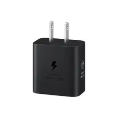 SAMSUNG - Cargador 25W negro SIN CABLE