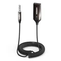 UGREEN - Adaptador de coche auxiliar Bluetooth 5.0