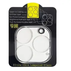 GENERICO - Protector de camara transparente para iphone 15 pro-15 pro max