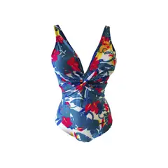 SWIMMER - VESTIDO ADALIS CON ESCOTE EN V IDEAL PARA VACIONES O USO RECREATIVO