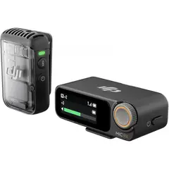 DJI - Mic 2 Micrófono Inalámbrico Digital Compacto (1TX + 1RX)