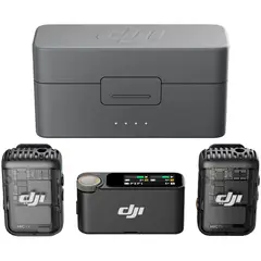 DJI - Mic 2 Micrófono Inalámbrico Digital Compacto (2TX + 1RX)