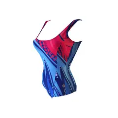 SWIMMER - VESTIDO VACACIONAL CONTROL ABDOMEN TOTALMENTE TRANSFER