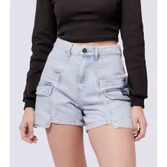 TYPER - Short tipo Cargo Para Mujer Typer_.