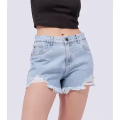 TYPER - Short Desflecado Para Mujer
