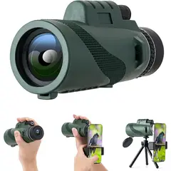SMART SENSE TELESENTINEL - Telescopio Monocular De Gran Alcance Con Control Bluetooth