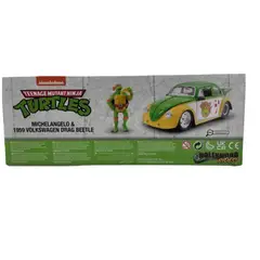 JADA TOYS - SET VOLKSWAGEN 1959 DRAG BEETLE MICHELANGELO A Escala 1:24