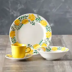 CORONA - Vajilla Alice 4 Puestos 16 Piezas VL127F040116