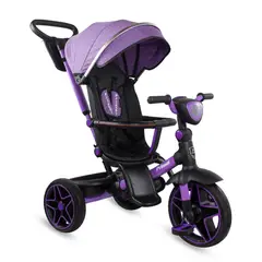 PRINSEL - Triciclo Paseador 360 Reclinable Explorer Morado