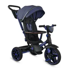 PRINSEL - Triciclo Paseador 360 Reclinable Explorer Azul