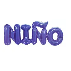 GENERICO - Globo Niño Letra Baby Shower Bebe Fiesta Decoraciòn
