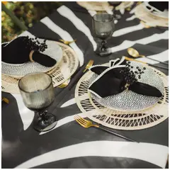 ABITA HOME DECO - Mantel Antifluidos Selva Negra 220 x 150