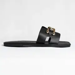 PRESTIGIO - Sandalia Vegano Negro