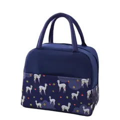 IKSA - Lonchera Con Bolsillo Para Almuerzo de Animales Térmico Higiénica