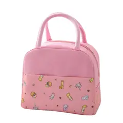 IKSA - Lonchera Con Bolsillo Para Almuerzo de Animales Térmico Higiénica