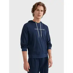 TOMMY HILFIGER - Buzo Azul de Pijama Para Hombre