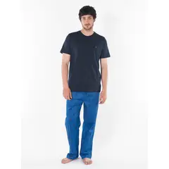 TOMMY HILFIGER - Conjunto De Pijama Azul Para Hombre