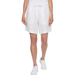 TOMMY HILFIGER - Bermudas Para Mujer Blanco