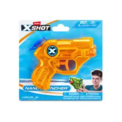 X SHOT - Lanzador Agua Naranja Nano Drencher 80Ml