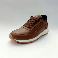 GENERICO - Calzado deportivo para hombre en base cuero