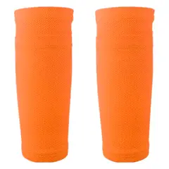GENERICO - Media futbol porta canillera 25 cm NARANJA