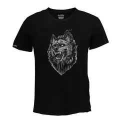 CREACIONES NU CROWN - Camiseta Hiena animal salvaje Original Nu Crown