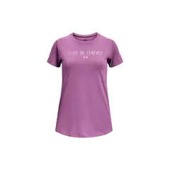 UNDER ARMOUR - Camiseta Niña SHE SHINES GRADIE Purpura