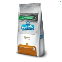 VET LIFE - Feline Gatos Diabetic Diabetes Mellitus 2kg
