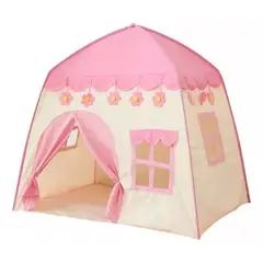 BABY ON - Carpa Castillo Casa Infantil De Niñas Y Niños Rosa
