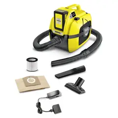 KARCHER - Aspiradora inalambrica agua y polvo WD1 compact