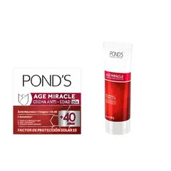 GENERICO - Kit Age Miracle de Pond`s Línea Anti-arrugas kit x 2 productos + Obs.