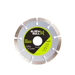 BLACK BULL - Disco Diamantado Segmentado Profesional 4 1/2'' (X10)