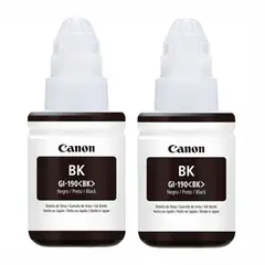 CANON - Tinta GI190 para impresoras G1100 G2100 G3100 G3110 G4100 KITX2