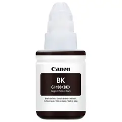 CANON - Tinta GI190 Negro para impresoras G1100 G2100 G3100 G3110