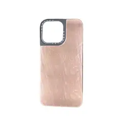 GENERICO - Forro Silicon Case Tify Espejo Compatible con Iphone 14 Pro Max Palo De Rosa