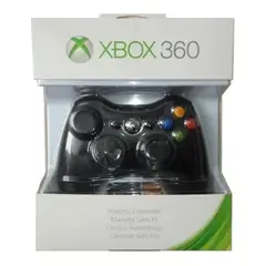 XBOX - Control Para 360 Negro inalámbrico Nuevo.