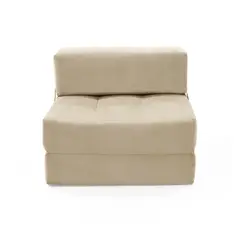 VENECIA - Sofá Cama Bosnia Tela Taupe