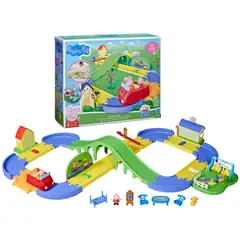 HASBRO - Peppa Pig Pista En La Ciudad Ajustable