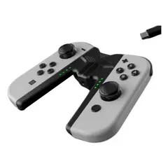 GENERICO - Hand Grip Cargador Soporte para Nintendo Switch Joycon.