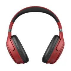KALLEY - Audífonos de Diadema Inalámbricos Bluetooth On Ear K-AR1 Rojo