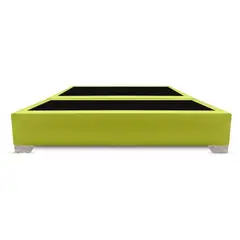 MAGIC CLASS - BASE CAMA DIVIDIDA PREMIUM TOP 200X200 MICROFIBRA VERDE