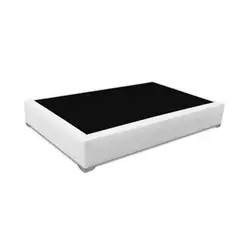 MAGIC CLASS - BASE CAMA PREMIUM TOP 100X190 ECOCUERO BLANCO