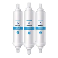 COREAQUA - Filtro De Agua Para Nevera LG Adq73693901 Set X3-