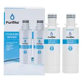 COREAQUA - Filtro De Agua Para Nevera LG Adq73693901 Set X2-