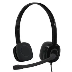 LOGITECH - Diadema Estéreo H151 Micrófono Volumen Silencio - Negro