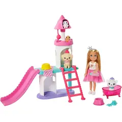 MATTEL - Barbie Princesa Aventura En El Castillo Chelsea Con Mascota