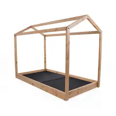 VENECIA - Cama Infantil Montessori 107x202x151 Caoba