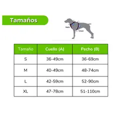AFM - PECHERA CON ABSORCIÒN DE IMPACTO PARA PERROS TALLA XL